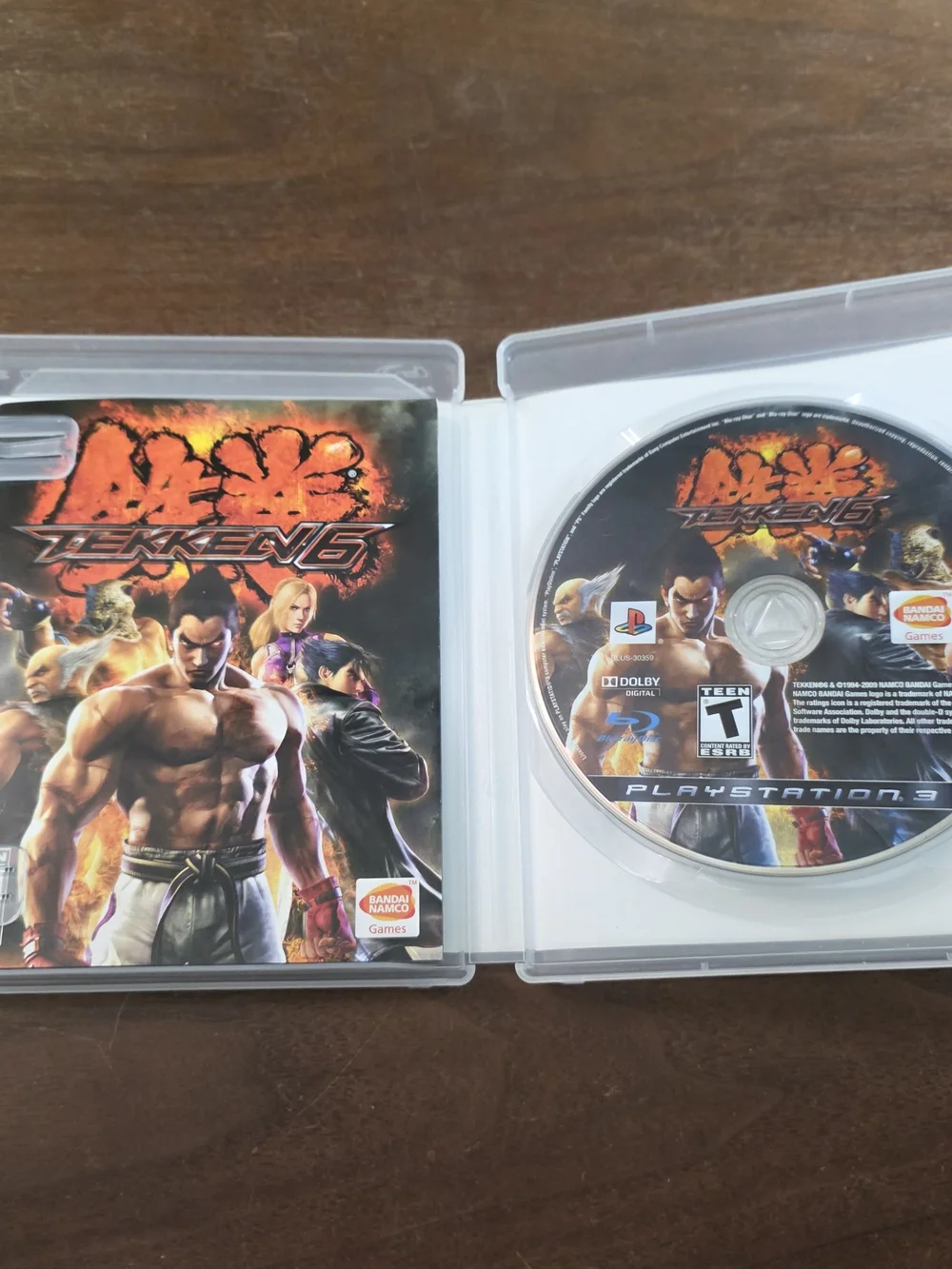 Sony PlayStation 3 Tekken 6 Video Game - Black and Orange Artwork - Picture 2 of 4